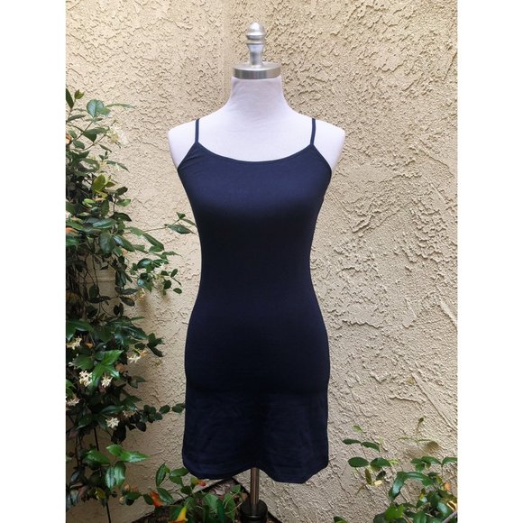 Navy Blue Cami Bodycon Mini Dress - Picture 9 of 10